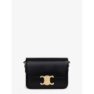Celine Women Teen Triomphe Leather Shoulder Bag